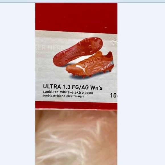 Puma ULTRA 1.3 FG/AG 10666601 Soccer Cleats Womens Size 5.5 US Fast Ship no box - Picture 7 of 8